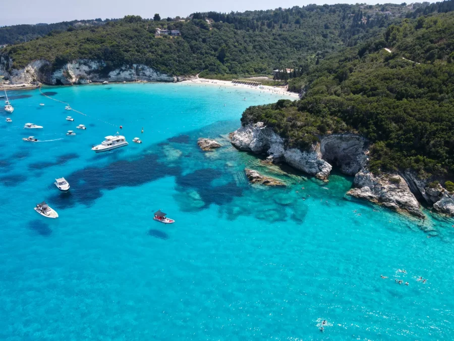 azour ionian boat cruises antipaxos