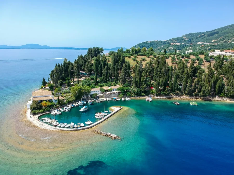 azour ionian boat cruises east coast kouloura