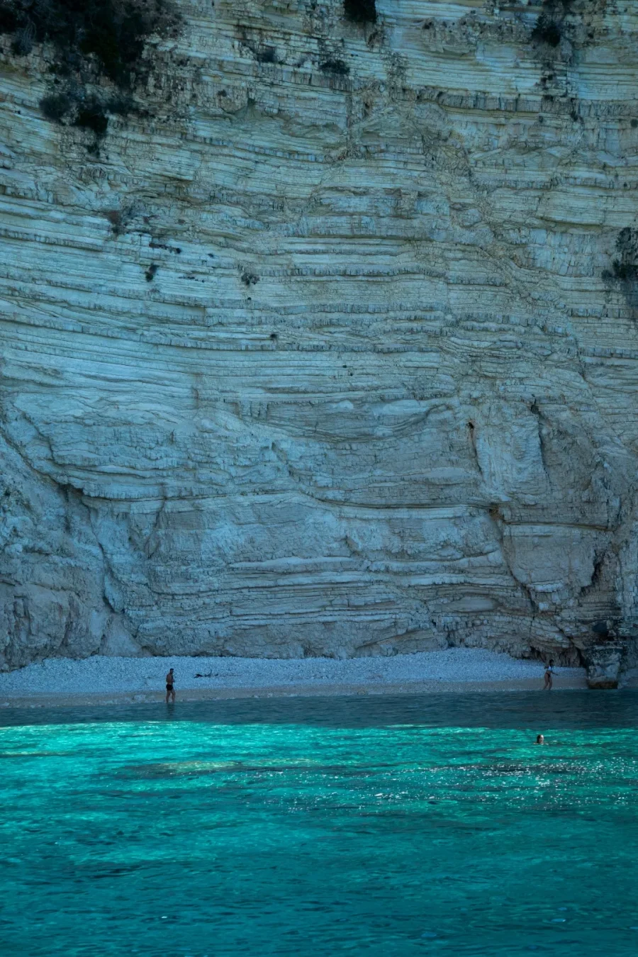 azour ionian boat cruises limestone cliffs teal sea