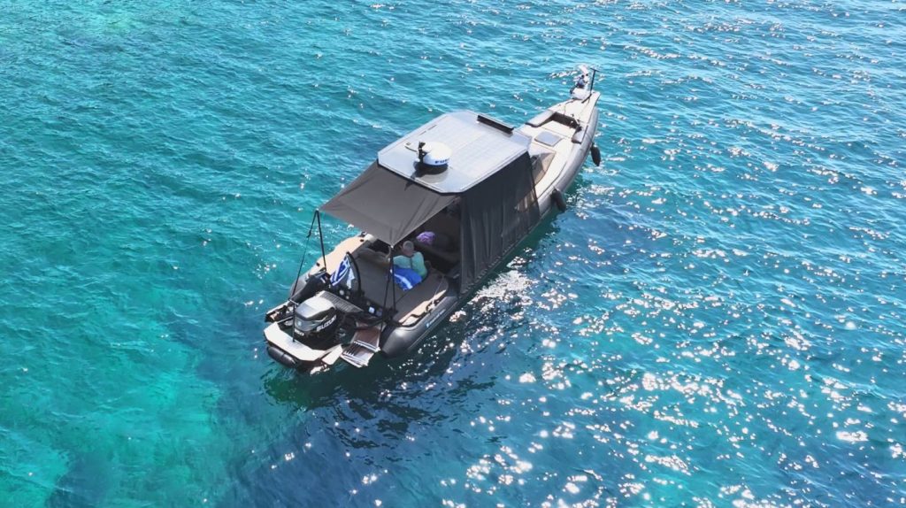 azour ionian CARPE DIEM side shade