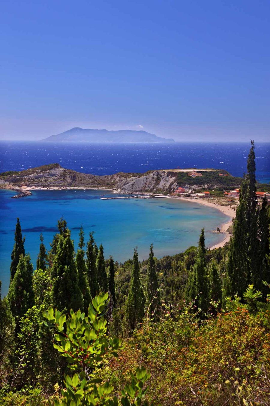 erikousa azour ionian cruises erikousa bay view